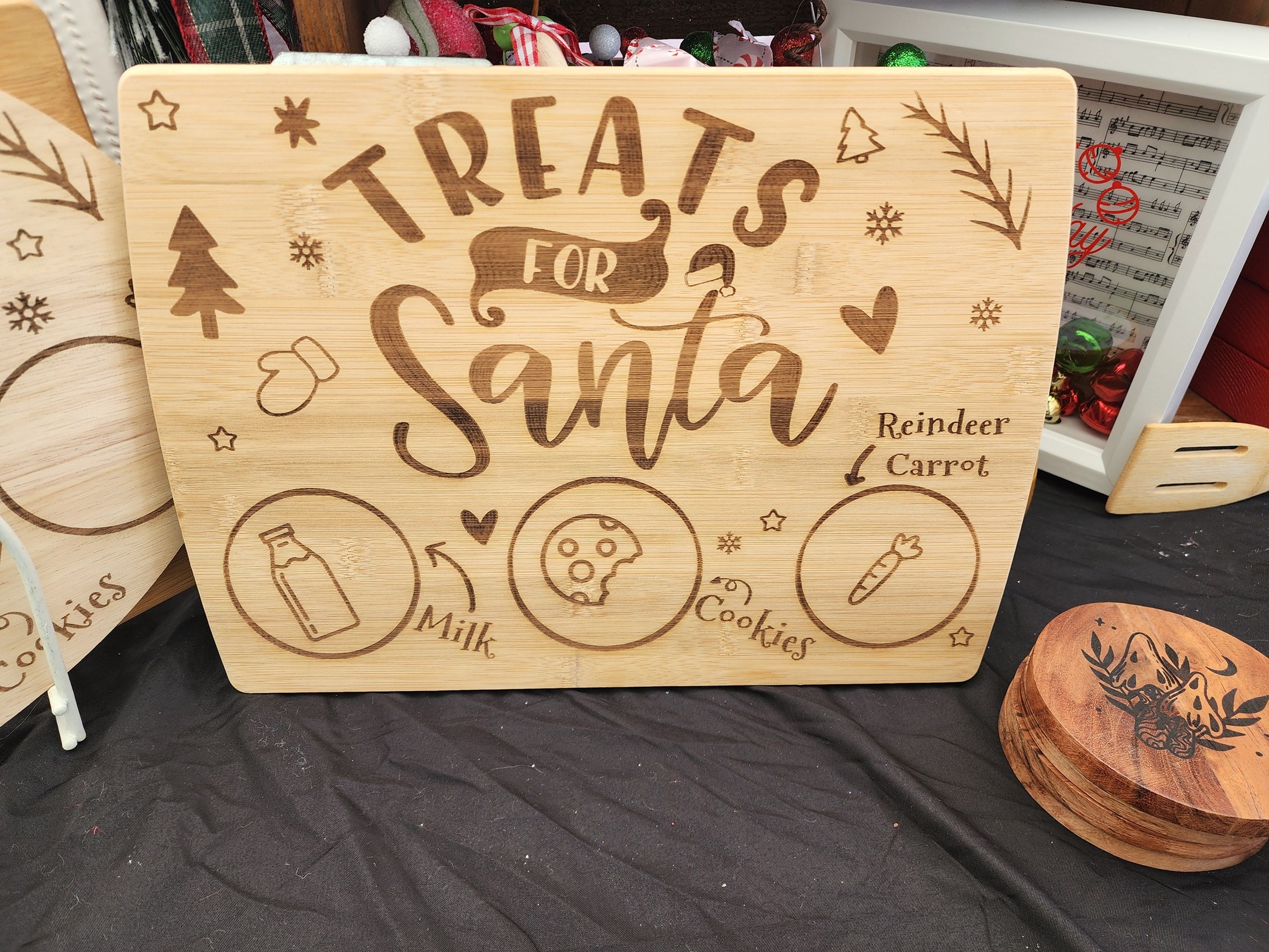 Santa treat tray