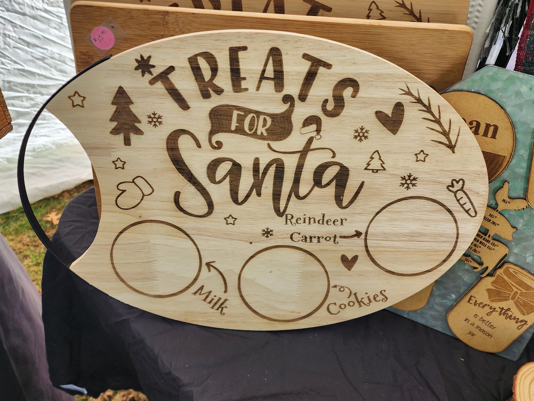 Holiday serving tray